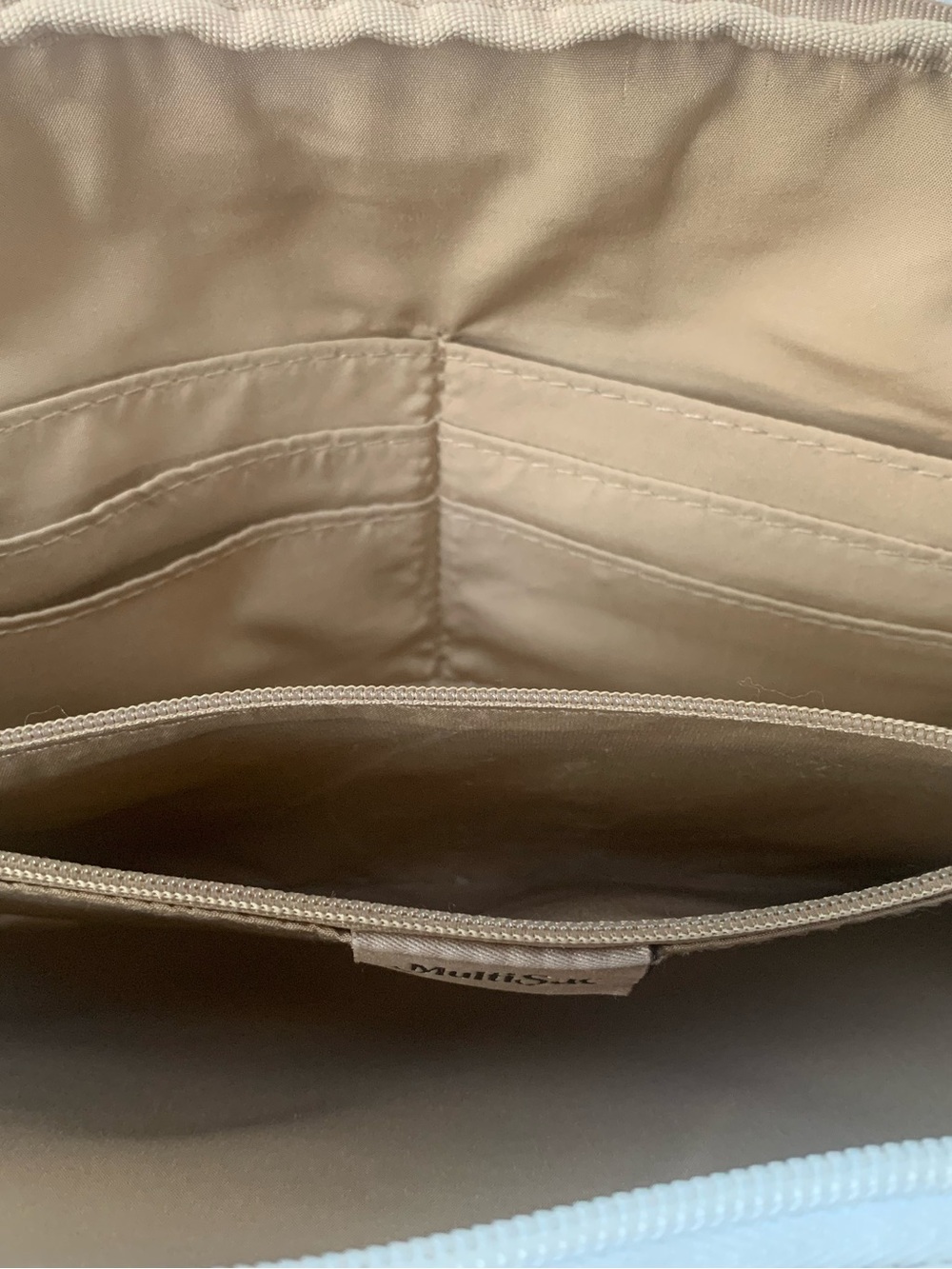 MultiSac Neutral Floral Bag in Off White - Picture 4 of 12